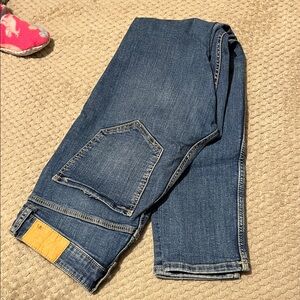 Zara High Rise Blue Jeans